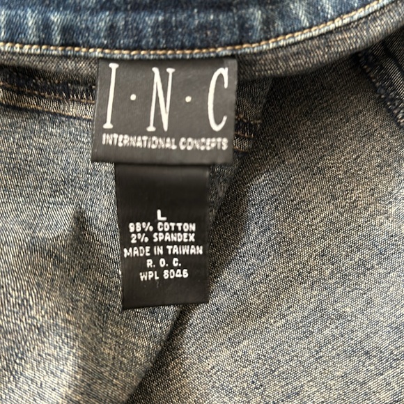 INC Jean jacket - Picture 5 of 6